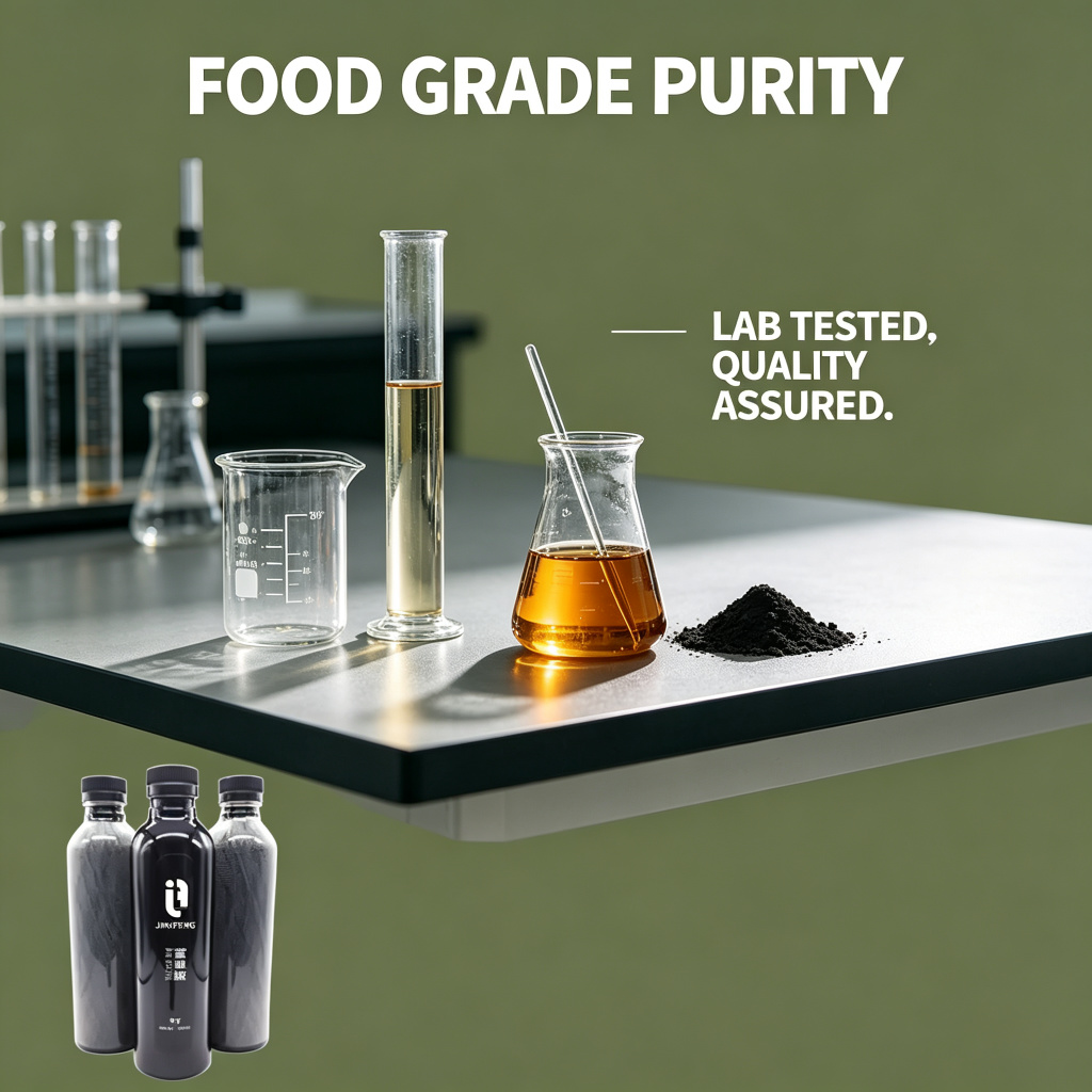 Food grade fulvic acid laboratory testing